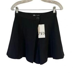 Zara Black Skort - Size M - New With Tags